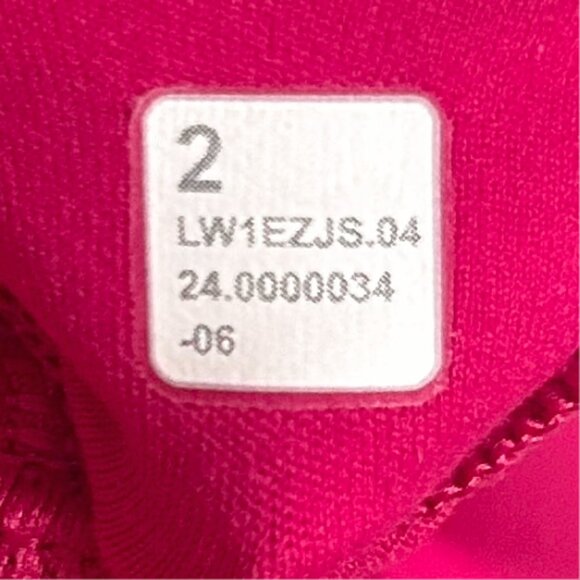 Lululemon Align Cropped Cami Tank Passionate Pink Sz 2 Nulu Activewear - Picture 7 of 8